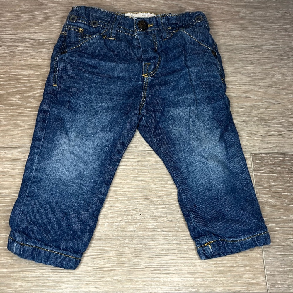 Zara jeans size 6-9 months